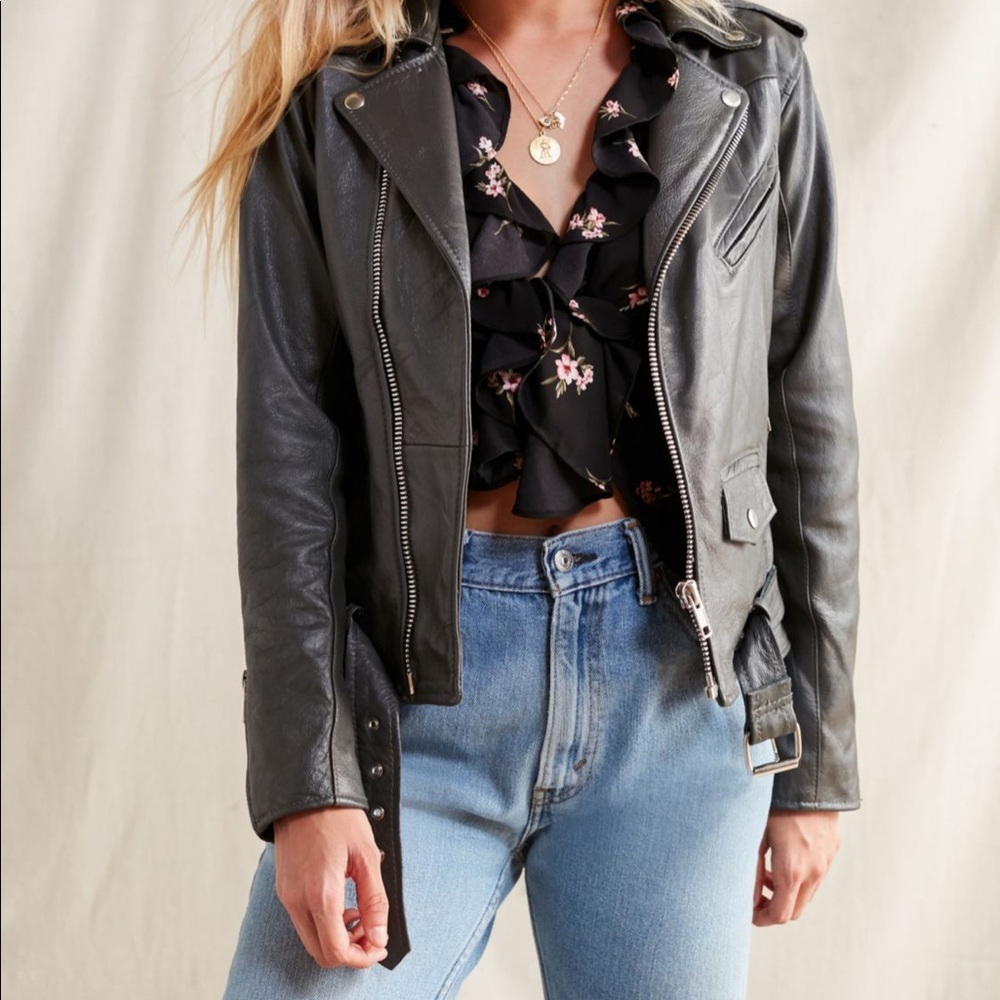 Pelechecoco Leather Jacket
